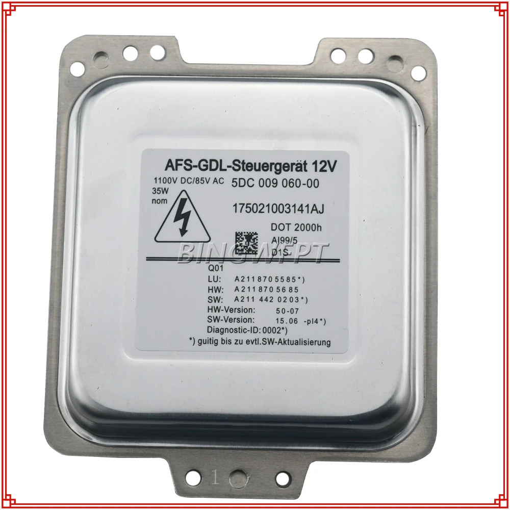 High Quality D1S Xenon Headlight HID Ballast Control Unit Module 5DC00906000 5DC009060-00 For Mercedes Benz W211 S211
High Quality D1S Xenon Headlight HID Ballast Control Unit Module 5DC00906000 5DC009060-00 For Mercedes Benz W211 S211