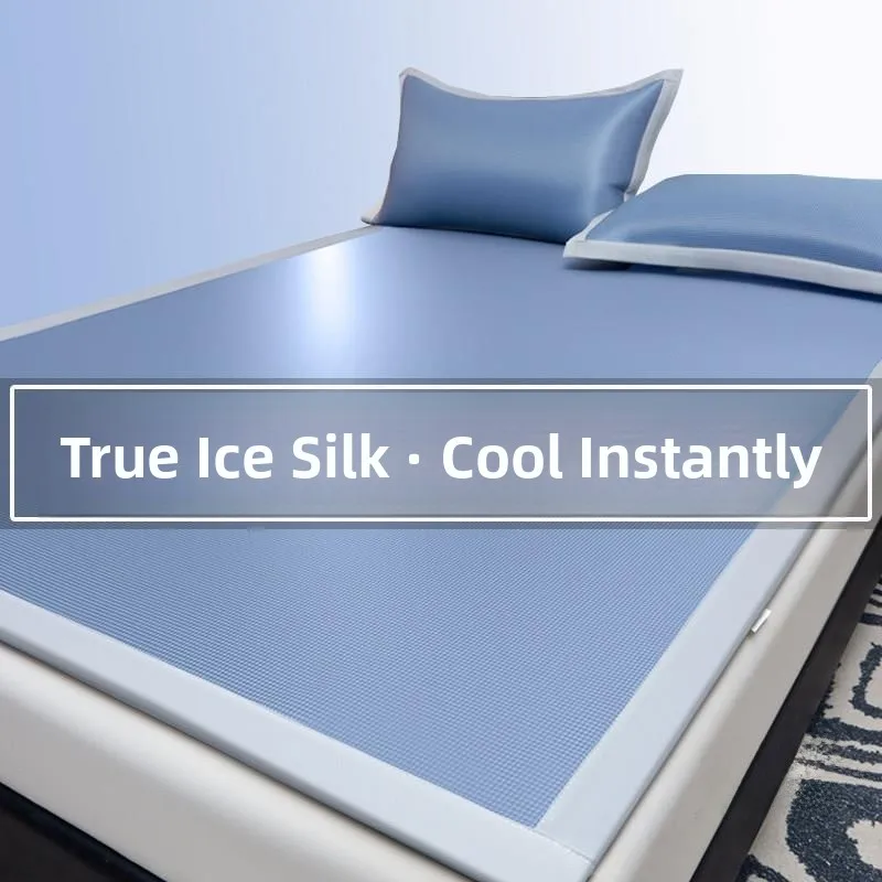 Summer Ice Silk Bed Sheet Soft Mat Washable Machine Baby Grade Student Dormitory Single Bed New 2026 Model Cool Feeling Bedding
Summer Ice Silk Bed Sheet Soft Mat Washable Machine Baby Grade Student Dormitory Single Bed New 2026 Model Cool Feeling Bedding