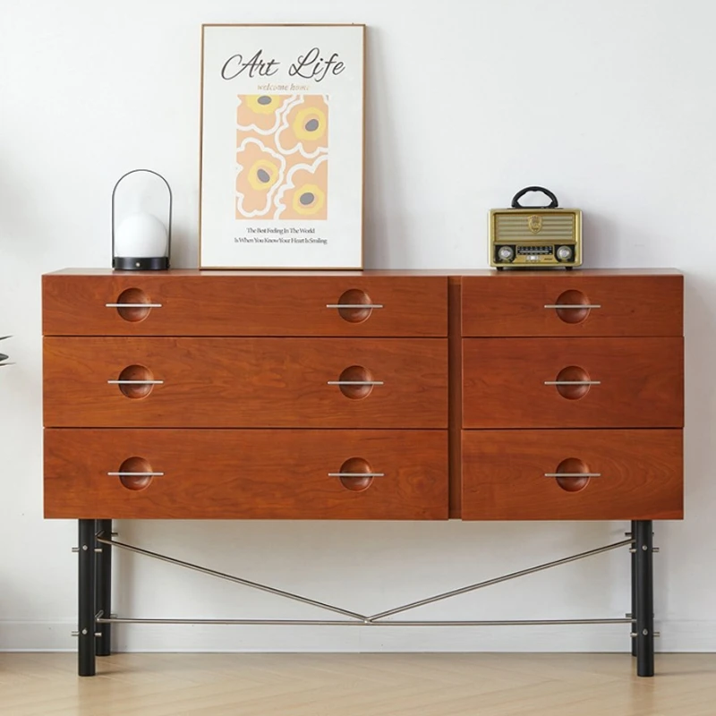 Nordic retro cherry wood bucket cabinet, medieval solid wood dining cabinet, teak wood foyer storage cabinet, bedroom light
Nordic retro cherry wood bucket cabinet, medieval solid wood dining cabinet, teak wood foyer storage cabinet, bedroom light