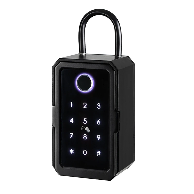 Smart Key Lock Box Wifi Fechadura Eletronica Waterproof Wall Mount Fingerprint Door Lock Security Lockbox
Smart Key Lock Box Wifi Fechadura Eletronica Waterproof Wall Mount Fingerprint Door Lock Security Lockbox