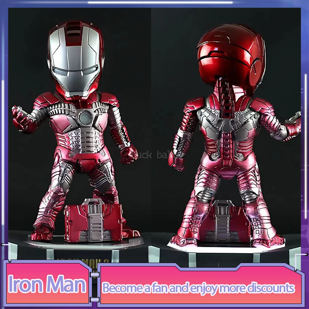 Iron Man Figure EGG Mini Edition Mk5 Ironman Action Figure 2 Styles Model Statue Desk Decoration dolls Boy Toys Collection Gift
Iron Man Figure EGG Mini Edition Mk5 Ironman Action Figure 2 Styles Model Statue Desk Decoration dolls Boy Toys Collection Gift