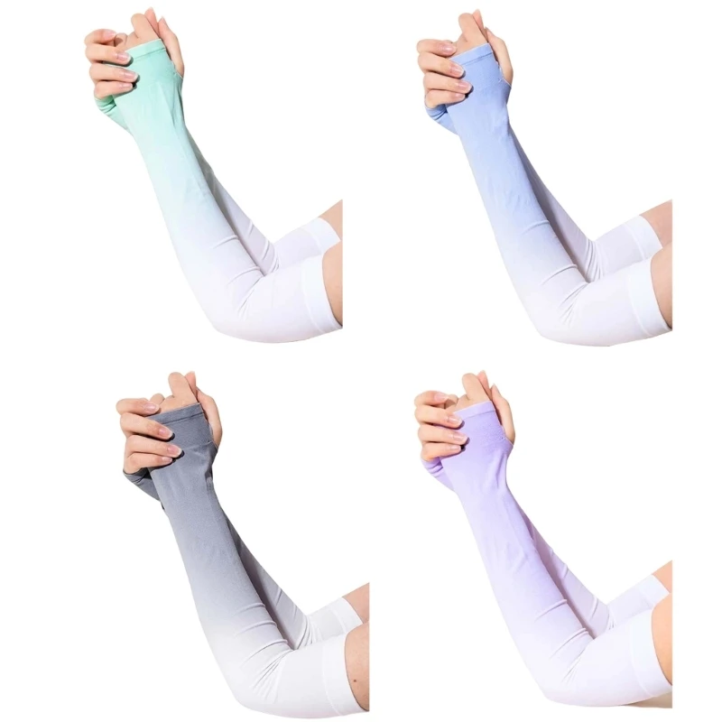 Sun Protective Glove Integrated Sleeves Elastic Cuffs Cooling Effect Men Women D0UB
Sun Protective Glove Integrated Sleeves Elastic Cuffs Cooling Effect Men Women D0UB