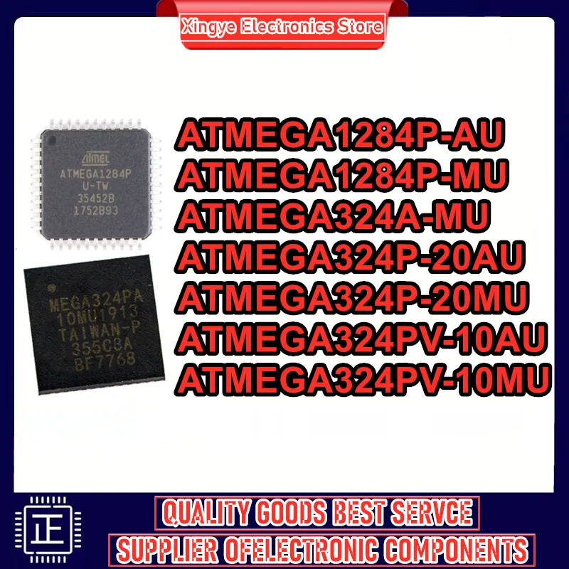 ATMEGA1284P-AU ATMEGA1284P-MU ATMEGA324A-MU ATMEGA324P-20AU ATMEGA324P-20MU ATMEGA324PV-10AU ATMEGA324PV-10MU IC New Original
ATMEGA1284P-AU ATMEGA1284P-MU ATMEGA324A-MU ATMEGA324P-20AU ATMEGA324P-20MU ATMEGA324PV-10AU ATMEGA324PV-10MU IC New Original