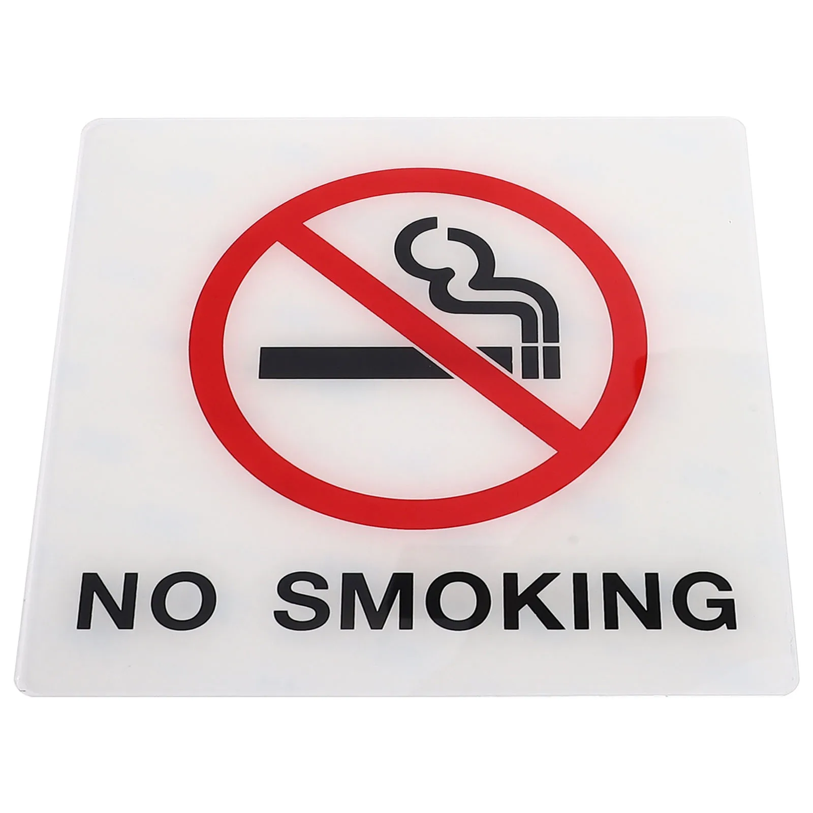 Acrylic No Smoking Sign Self-Adhesive Wall Sign for Hotels Restaurants Offices Public Places No Smoking Warning Board 
Acrylic No Smoking Sign Self-Adhesive Wall Sign for Hotels Restaurants Offices Public Places No Smoking Warning Board