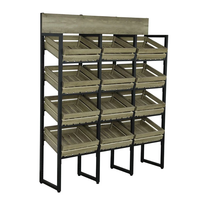 Best Seller Retail Store Display Stand Vegetable and Fruit Supermarket Shelves China Supermarket Rack
Best Seller Retail Store Display Stand Vegetable and Fruit Supermarket Shelves China Supermarket Rack