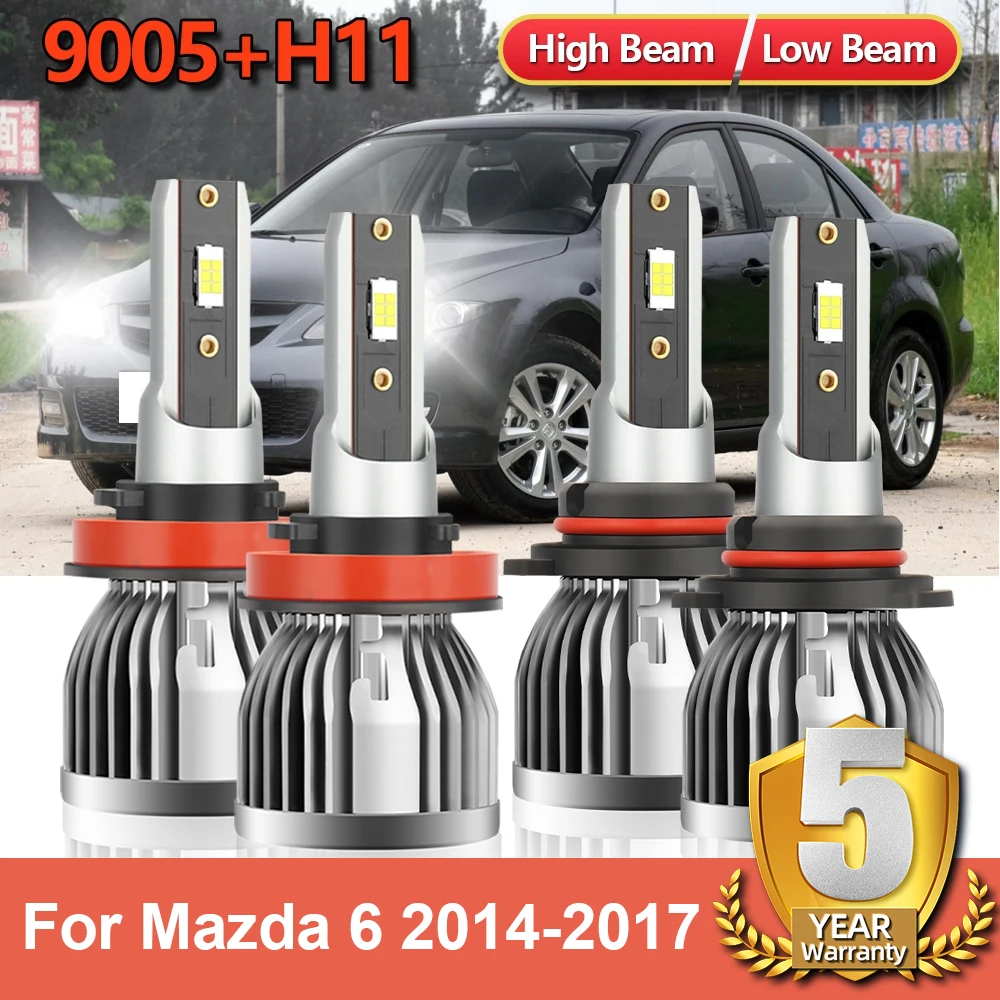 Roadsun Led Bulbs Super Bright 16000Lm 110W Car Headlight 12V Auto Front Headlamp Luces For Mazda 6 Vehicles 2014 2015 2016 2017
Roadsun Led Bulbs Super Bright 16000Lm 110W Car Headlight 12V Auto Front Headlamp Luces For Mazda 6 Vehicles 2014 2015 2016 2017