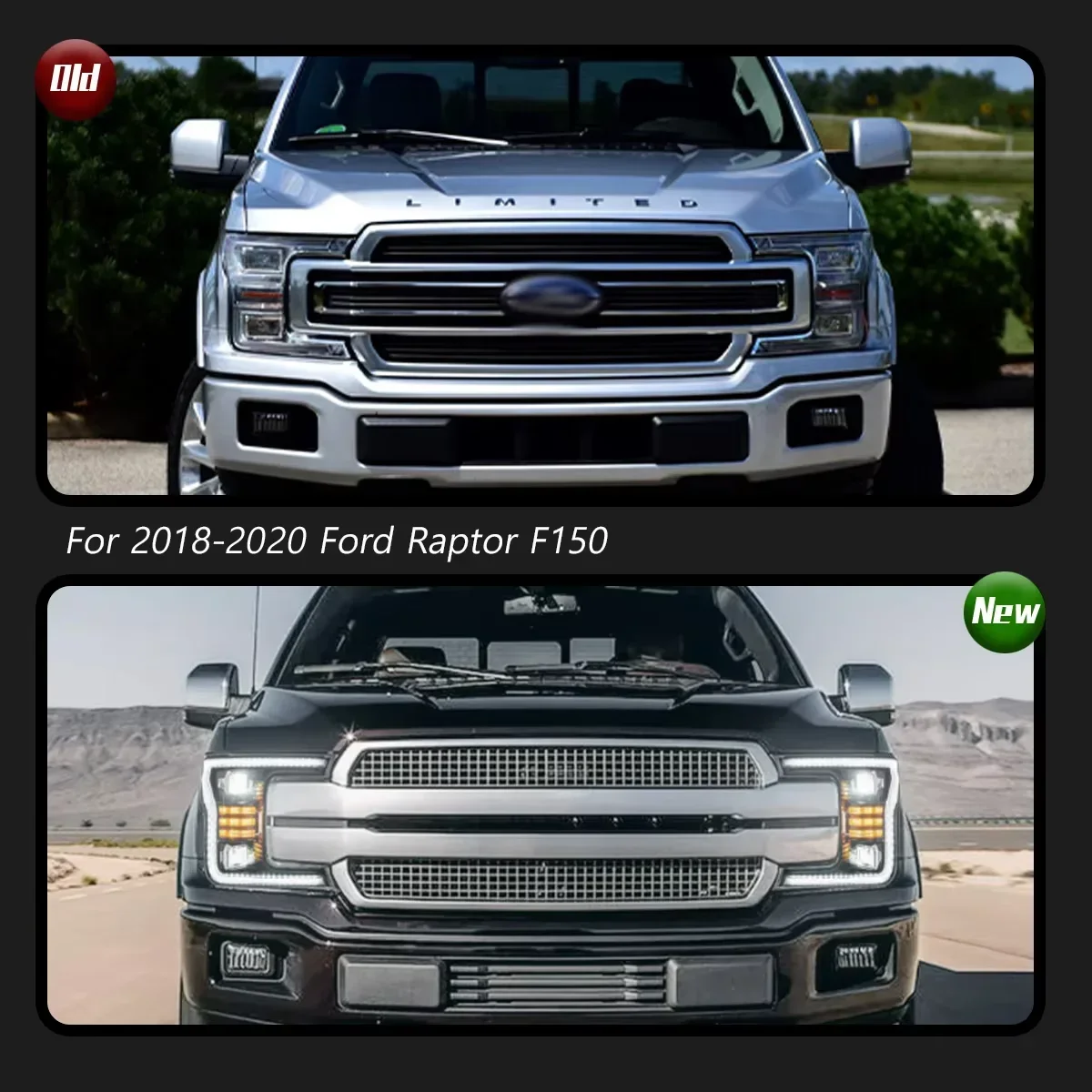 TYPY Car Lights For Ford F150 Headlight 2018-2020 LED Projetor head Lamp Daytime Running Light Automotive Accessories
TYPY Car Lights For Ford F150 Headlight 2018-2020 LED Projetor head Lamp Daytime Running Light Automotive Accessories