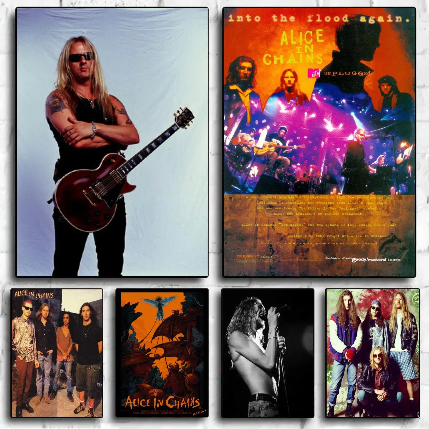 alice in chains Singer Decoration Art Poster Wall Art Personalized Gift Modern Family bedroom Decor Canvas Posters
alice in chains Singer Decoration Art Poster Wall Art Personalized Gift Modern Family bedroom Decor Canvas Posters