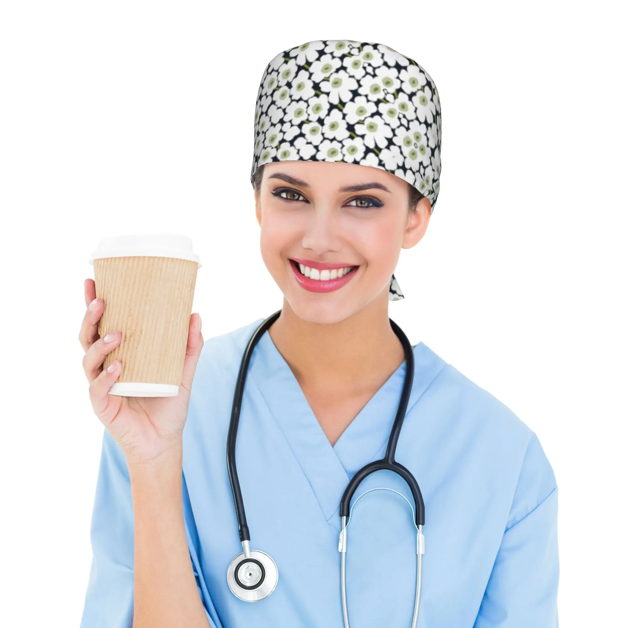 Custom Adjustable Poppy Flower Working Hat Women Men Beautiful Flower Pattern Surgical Hat Scrub Nursing Doctor Surgeon Cap
Custom Adjustable Poppy Flower Working Hat Women Men Beautiful Flower Pattern Surgical Hat Scrub Nursing Doctor Surgeon Cap
