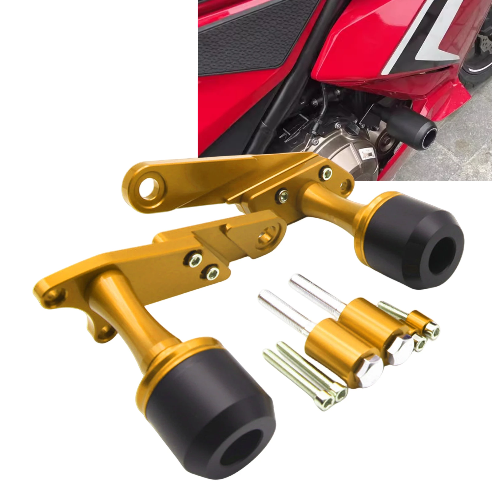 Pop For HONDA CBR500R CB500X/F 2019-2023 Motorcycle Frame Sliders Protector Crash Bobbins
Pop For HONDA CBR500R CB500X/F 2019-2023 Motorcycle Frame Sliders Protector Crash Bobbins