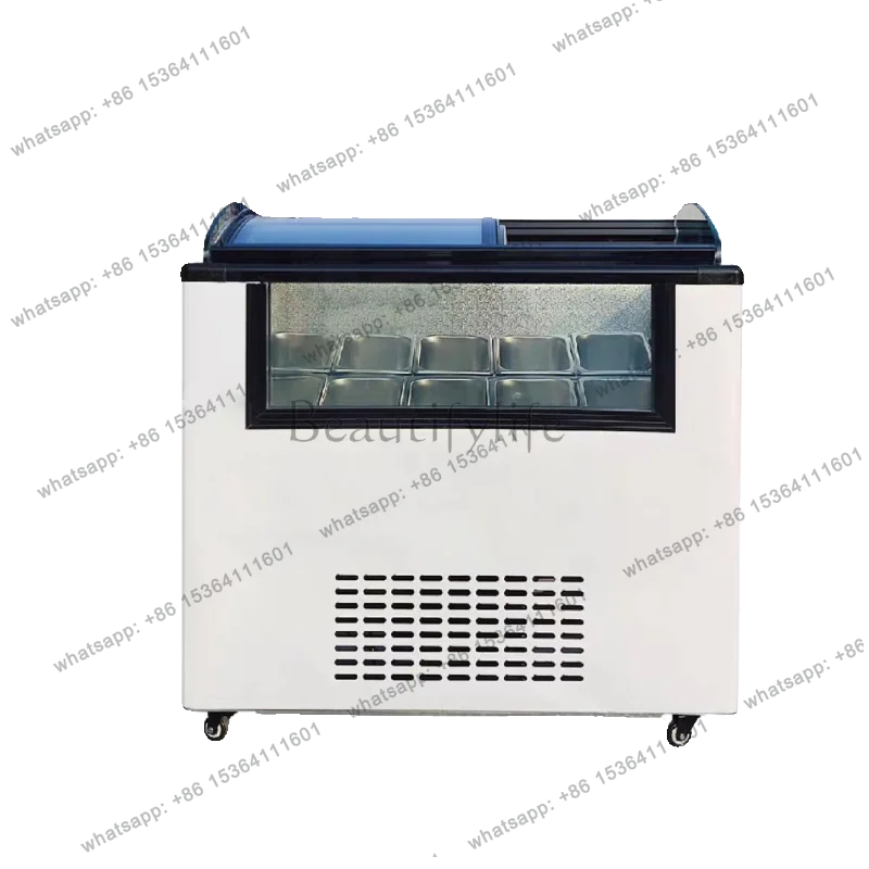 FG Thick Cut Fried Yogurt Display Cabinet Front Window Frozen Ice Cream Ice Cream Display Refrigerator
FG Thick Cut Fried Yogurt Display Cabinet Front Window Frozen Ice Cream Ice Cream Display Refrigerator