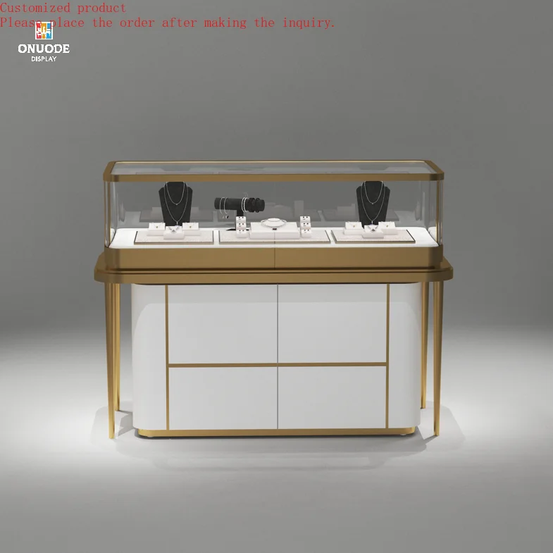 Custom.Modern Luxury Glass Display Cabinets with LED Lighting Popular for Jewelry Showcases in Showrooms Jewelry Display
Custom.Modern Luxury Glass Display Cabinets with LED Lighting Popular for Jewelry Showcases in Showrooms Jewelry Display