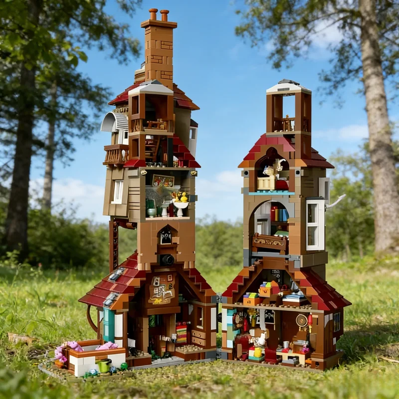 New MOC House Street View Building Model Blocks Home Decor Festival Gift
New MOC House Street View Building Model Blocks Home Decor Festival Gift