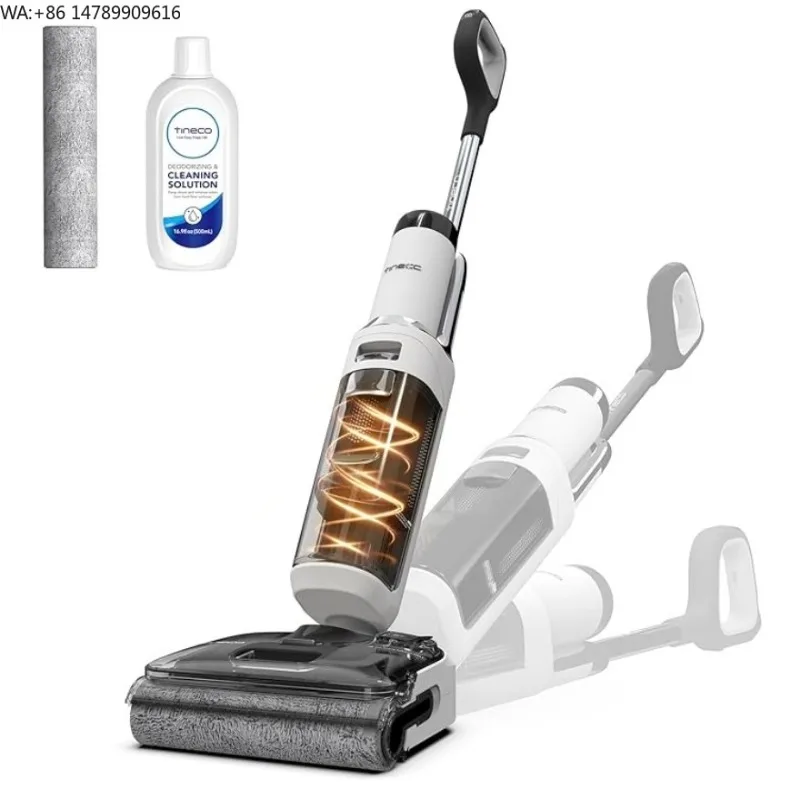 Cordless Handheld VacuumTineco Floor One Stretch S6 Wet Dry Cordless Handheld Vacuum Cleaner 180° Flat Suction Mop 70°C 5min Fla
Cordless Handheld VacuumTineco Floor One Stretch S6 Wet Dry Cordless Handheld Vacuum Cleaner 180° Flat Suction Mop 70°C 5min Fla