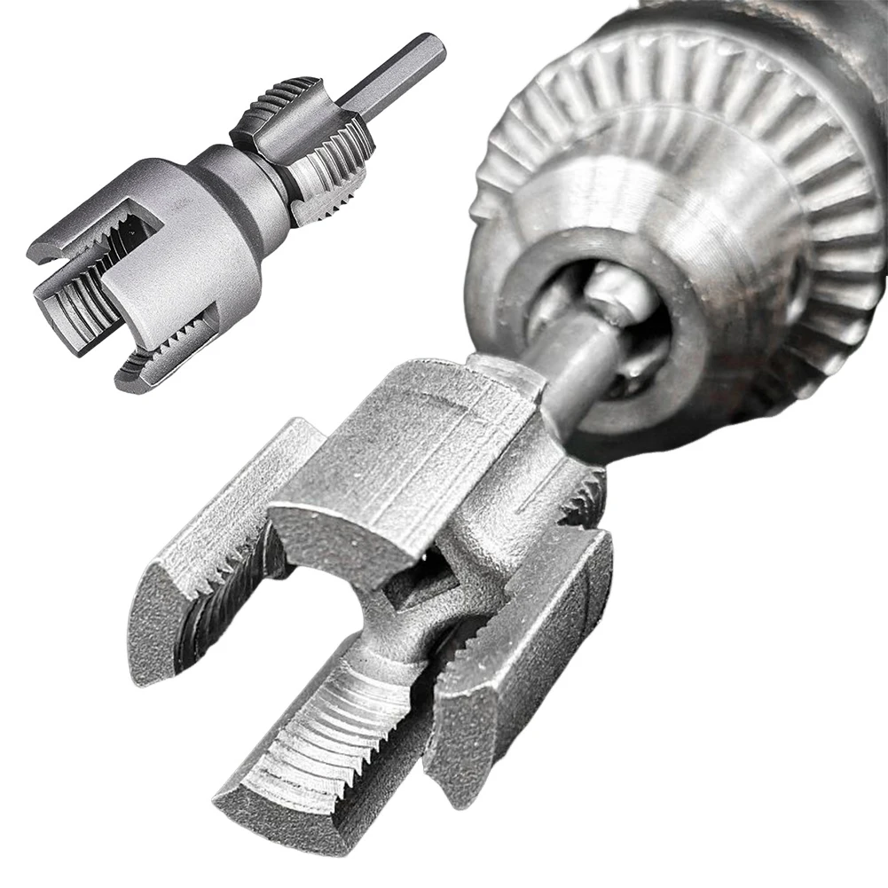 Internal & External Pipe Threading Tool 1/2in Integrated Thread Cutting Tool 3/4in 2 In 1 PVC Pipe Threader Kit Pipe Accessories
Internal & External Pipe Threading Tool 1/2in Integrated Thread Cutting Tool 3/4in 2 In 1 PVC Pipe Threader Kit Pipe Accessories