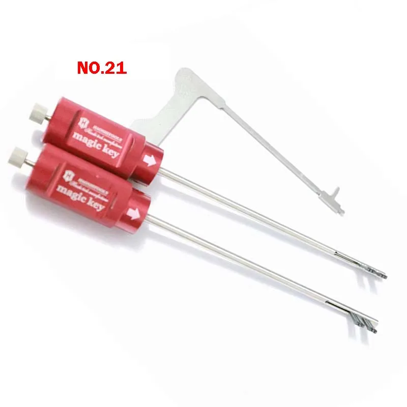 Haoshi s Magic Key No.21 Ezcurra 10pins - 18.5 Mm (SC) Master Key 2 PCS Safety Box Strongbox smith s
Haoshi s Magic Key No.21 Ezcurra 10pins - 18.5 Mm (SC) Master Key 2 PCS Safety Box Strongbox smith s