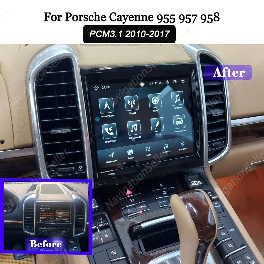 For Porsche Cayenee 955 957 958 2010-2017 Head Unit Android Carplay Screen Car Radio Stereo Multimedia Video Player Android Auto
For Porsche Cayenee 955 957 958 2010-2017 Head Unit Android Carplay Screen Car Radio Stereo Multimedia Video Player Android Auto