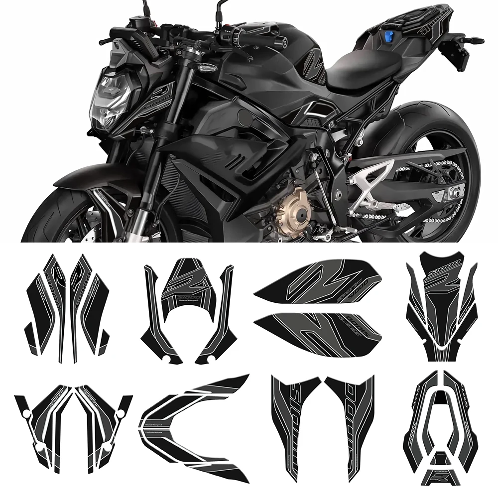 Motorcycle 3d Gel Knee Pad Tank Protection System Full Fairing Sticker Protection Kit For BMW S1000R S 1000 R 2021-2024
Motorcycle 3d Gel Knee Pad Tank Protection System Full Fairing Sticker Protection Kit For BMW S1000R S 1000 R 2021-2024