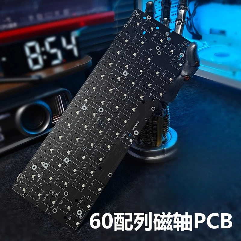 H60PRO PCB Board for Mechanical Keyboard Custom Wired Single Mode RGB Hot-swap GH60 Mechanical Keyboard Component Accessories
H60PRO PCB Board for Mechanical Keyboard Custom Wired Single Mode RGB Hot-swap GH60 Mechanical Keyboard Component Accessories