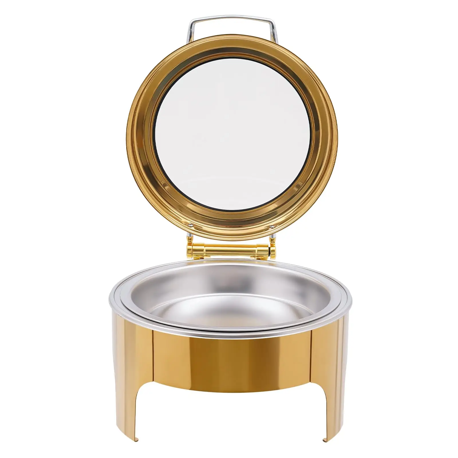 Stainless Steel Chafing Dish Buffet Set Visible Roll Top Buffet Server Round Commercial Food Warmer for Parties Catering Events (
Stainless Steel Chafing Dish Buffet Set Visible Roll Top Buffet Server Round Commercial Food Warmer for Parties Catering Events (