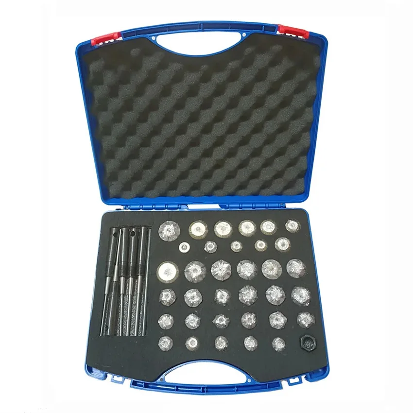 41-Piece Valve Repair Tools for Single-Cylinder Multi-Cylinder Engines Including Reamer Grinding Wheel Toolholders
41-Piece Valve Repair Tools for Single-Cylinder Multi-Cylinder Engines Including Reamer Grinding Wheel Toolholders