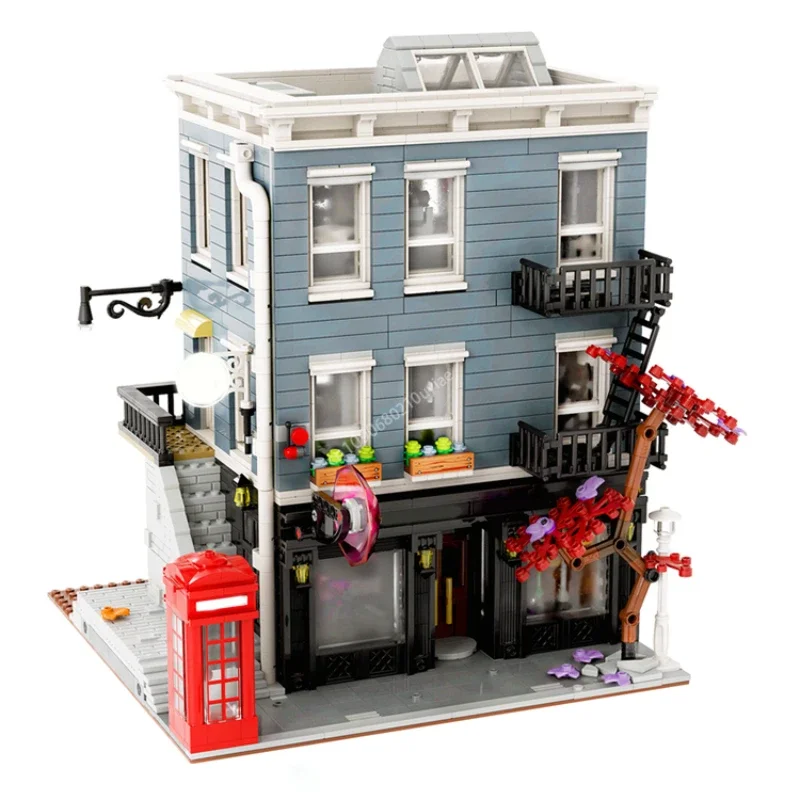 2685pcs MOC Modular Umbrella Store Bricks Toys Creative City Street View Building Model Block Kids Educational present
2685pcs MOC Modular Umbrella Store Bricks Toys Creative City Street View Building Model Block Kids Educational present