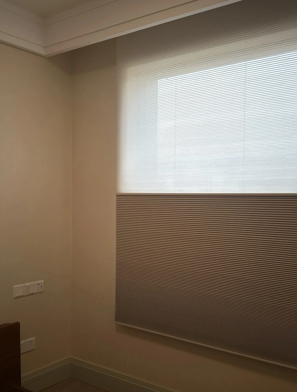 Bright and Dark 2 in 1 Honeycomb Window Cellular Shades Dual Cell Light Filtering Day and Night Blackout Honeycomb Blinds
Bright and Dark 2 in 1 Honeycomb Window Cellular Shades Dual Cell Light Filtering Day and Night Blackout Honeycomb Blinds