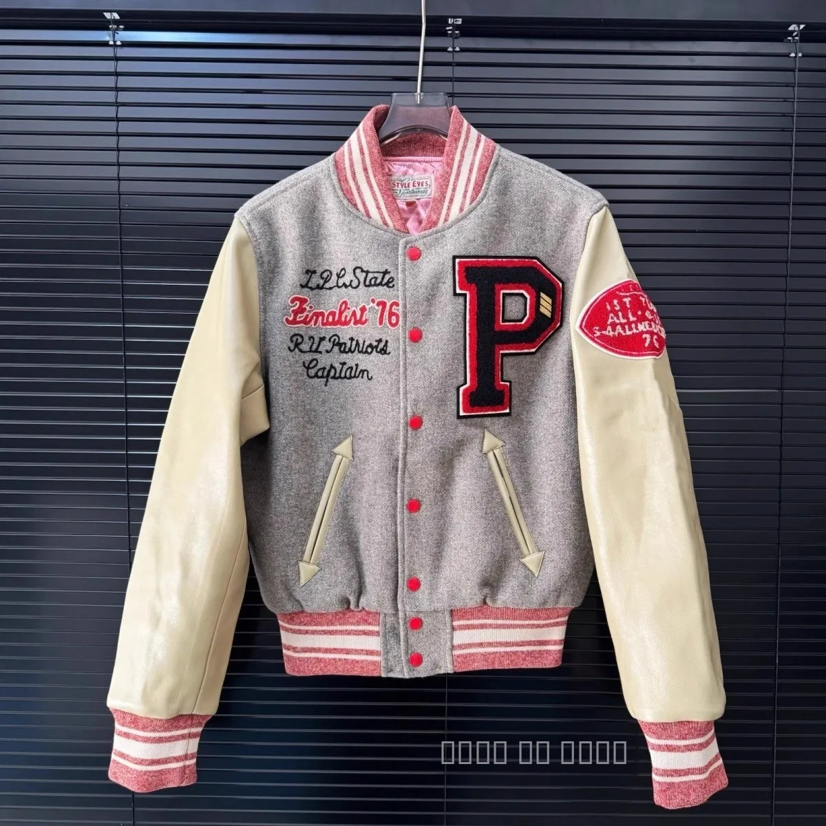 Оригинальная шерстяная бейсбольная куртка Bla Wood East Asian 976, повседневная верхняя одежда из полиэфирного волокна с вышитыми буквами, летняя...
Оригинальная шерстяная бейсбольная куртка Bla Wood East Asian 976, повседневная верхняя одежда из полиэфирного волокна с вышитыми буквами, летняя...