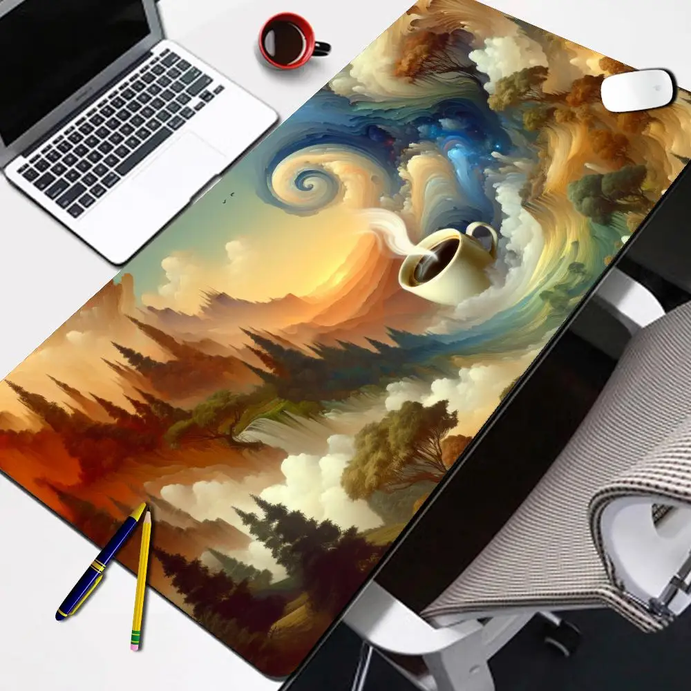 Surreal Artistic mouse pad gamer Boy Gift 800x300mm notbook mouse mat gaming mousepad large Kawaii pad mouse PC padmouse mats
Surreal Artistic mouse pad gamer Boy Gift 800x300mm notbook mouse mat gaming mousepad large Kawaii pad mouse PC padmouse mats