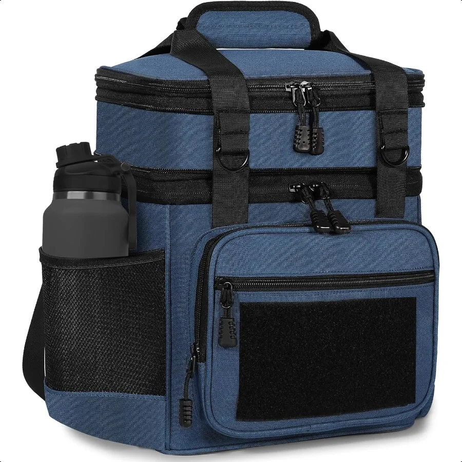 Double Deck Insulated Lunch Box Expandable Xlarge Lunch Bag Leakproof Cooler Bag Lunch Pail for Men Women Adults Work Shifts Tr
Double Deck Insulated Lunch Box Expandable Xlarge Lunch Bag Leakproof Cooler Bag Lunch Pail for Men Women Adults Work Shifts Tr