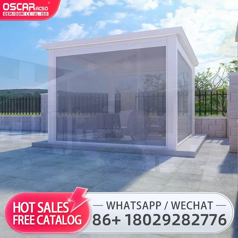 Customized Size Adjustable Louver Outdoor Aluminum Pergola for Gardens Balconies Patios Waterproof Bioclimatic Shelter pergola
Customized Size Adjustable Louver Outdoor Aluminum Pergola for Gardens Balconies Patios Waterproof Bioclimatic Shelter pergola