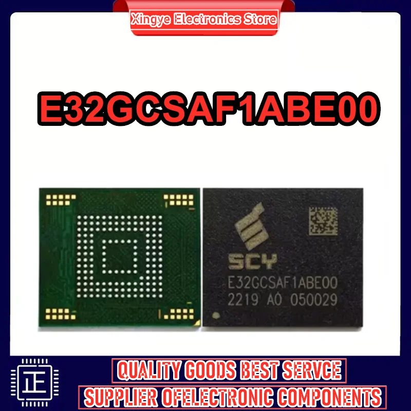 E32GCSAF1ABE00 32GB Flash Font Library FBGA153 eMMC Hard Disk New Original in Stock
E32GCSAF1ABE00 32GB Flash Font Library FBGA153 eMMC Hard Disk New Original in Stock