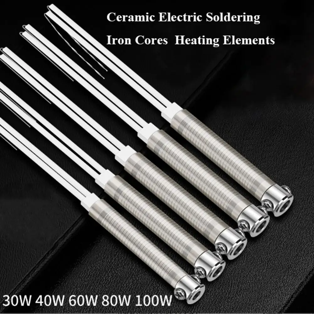 30W40W60W80W100W Ceramic Heating Cores Rewinding Type High Temperature Resistance Electric Soldering Iron Cores
30W40W60W80W100W Ceramic Heating Cores Rewinding Type High Temperature Resistance Electric Soldering Iron Cores