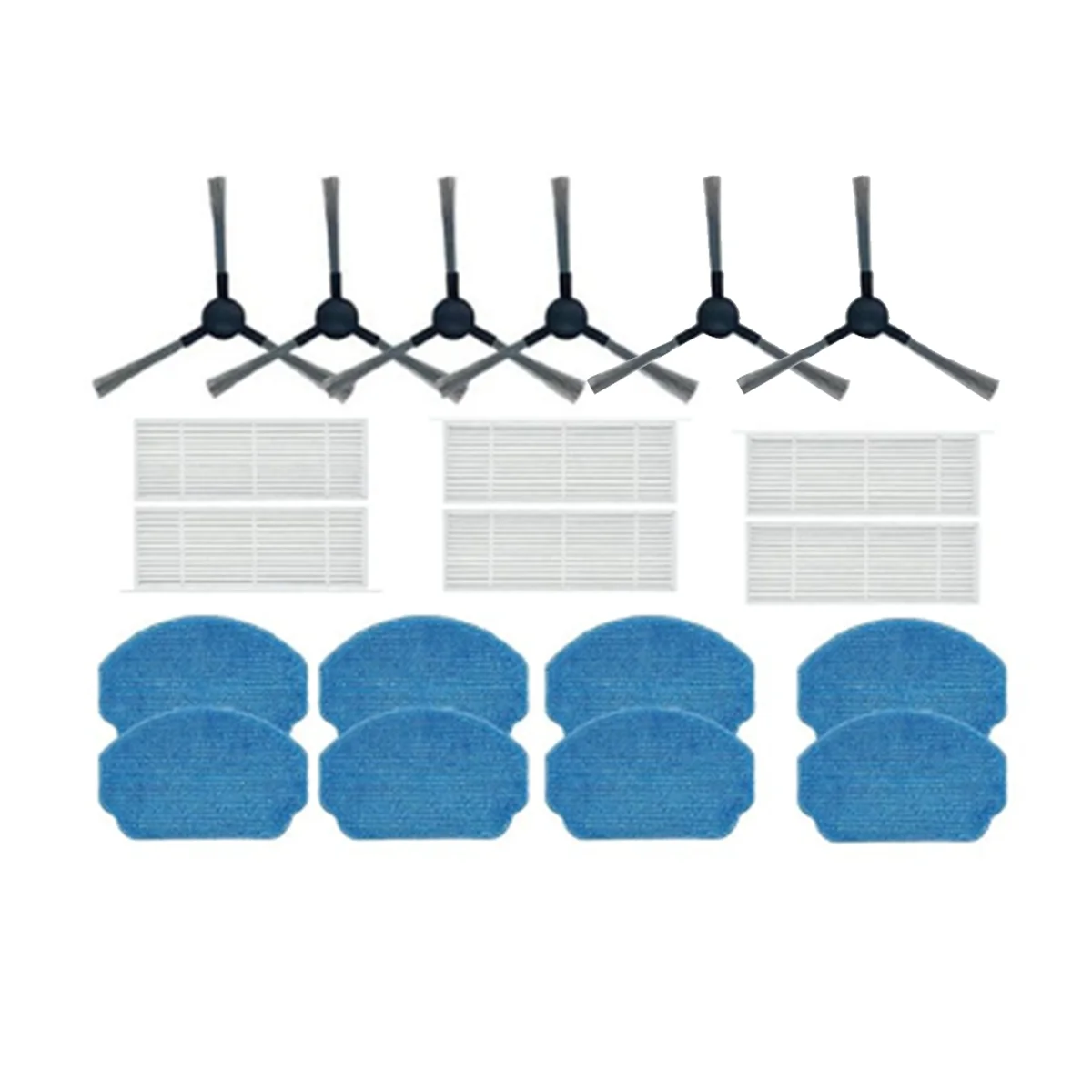 A67Z 18 Pcs for MAMNV BR150/BR151, ZCWA BR150/BR151, ONSON BR150/BR151 Vacuum Cleaner Accessories Replacement Kits
A67Z 18 Pcs for MAMNV BR150/BR151, ZCWA BR150/BR151, ONSON BR150/BR151 Vacuum Cleaner Accessories Replacement Kits