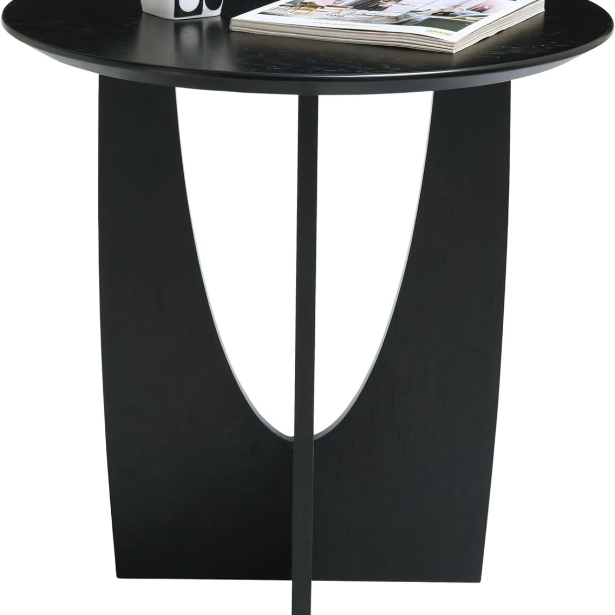 # Modern Round Accent Side Table with Black Finish for Living Room or Bedroom Home Furniture
# Modern Round Accent Side Table with Black Finish for Living Room or Bedroom Home Furniture