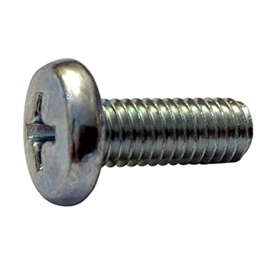 1104MPB 10-32 x 1/4 Phillips Binding Undercut Machine Screw Fully Threaded Zinc Pack of 100
1104MPB 10-32 x 1/4 Phillips Binding Undercut Machine Screw Fully Threaded Zinc Pack of 100