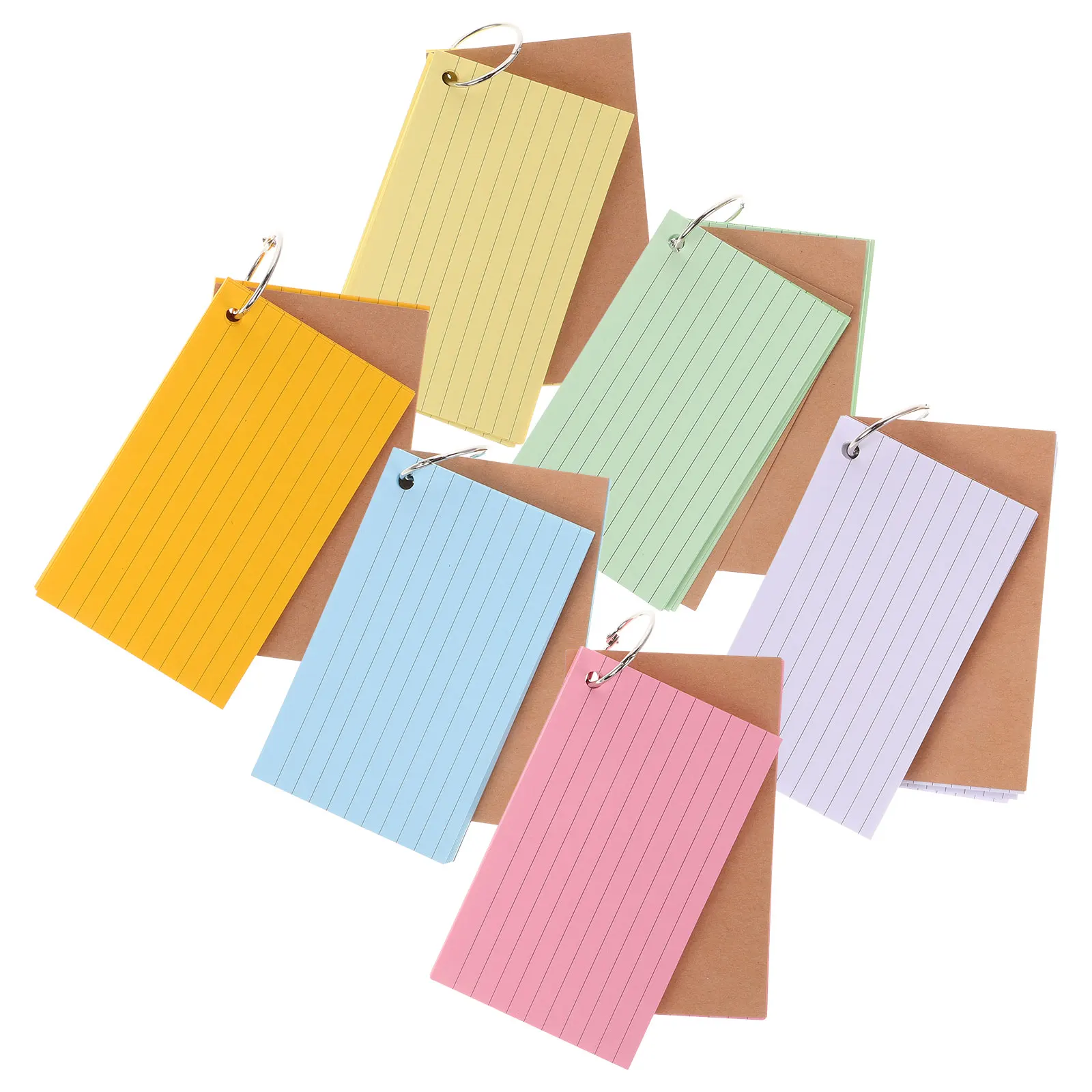 1 set Index Cards Bulk American Style Flashcards Ring Notebook for College Students Studying Essentials Vocabulary Building
1 set Index Cards Bulk American Style Flashcards Ring Notebook for College Students Studying Essentials Vocabulary Building