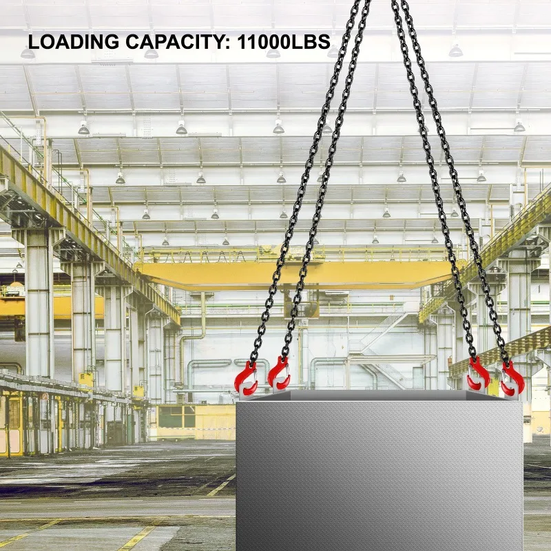 【From China】 Lifting Chain Sling Lifts 5Tonne 1.5M 4M X 5/16 Inch Heavy Duty With 4 Legs Grade Hooks and Adjuster G80 Alloy S
【From China】 Lifting Chain Sling Lifts 5Tonne 1.5M 4M X 5/16 Inch Heavy Duty With 4 Legs Grade Hooks and Adjuster G80 Alloy S