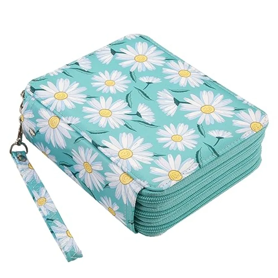 Portable Colored 72 Slots Pencil case Organizer with Printing Pattern for Watercolor Pens, Pencil Case Organizer for Artist
Portable Colored 72 Slots Pencil case Organizer with Printing Pattern for Watercolor Pens, Pencil Case Organizer for Artist