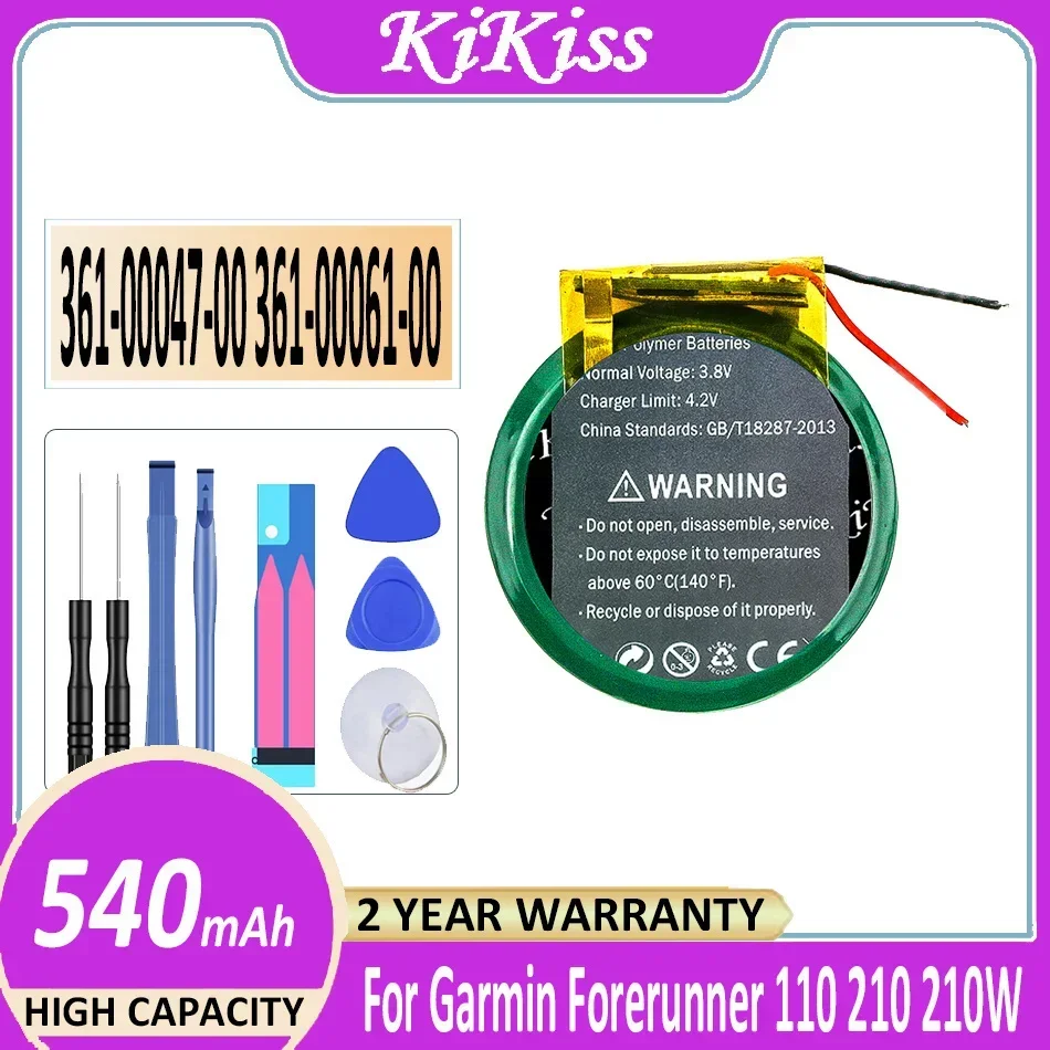 For Garmin Approach S1 S1W S2 S3 S4 For Forerunner 110 210 210W PD3032 361-00047-00 361-00061-00 540mAh Gps Watch Battery
For Garmin Approach S1 S1W S2 S3 S4 For Forerunner 110 210 210W PD3032 361-00047-00 361-00061-00 540mAh Gps Watch Battery