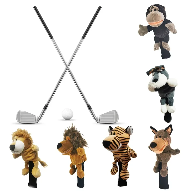 1Pc Cute Cartoon Animals Golf Club Head Covers Wood Head Covers Driver Cover Plush Doll Protective Cover
1Pc Cute Cartoon Animals Golf Club Head Covers Wood Head Covers Driver Cover Plush Doll Protective Cover