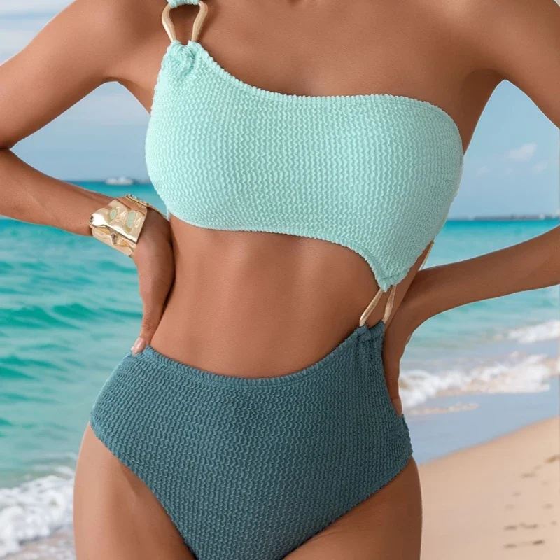 2025 New Color Block Snake Snail Hollow Sexy One-piece Swimsuit Bikini Swimsuit Women
2025 New Color Block Snake Snail Hollow Sexy One-piece Swimsuit Bikini Swimsuit Women
