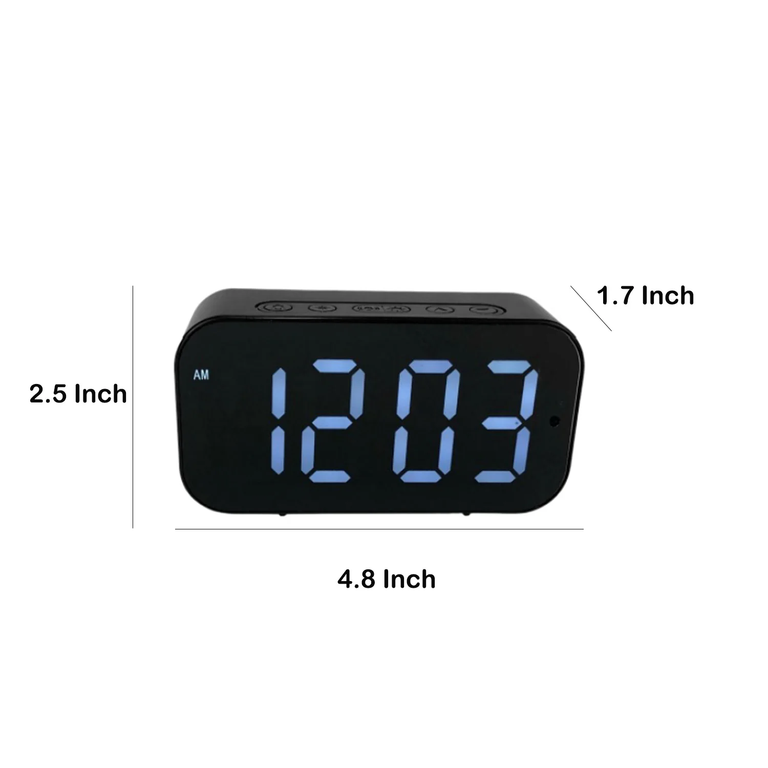 Portable Indoor Camera WIFI Video Nanny Camera in Clock 100 Degrees Angle Night Vision Motion Detection Remote Viewing for Pet B
Portable Indoor Camera WIFI Video Nanny Camera in Clock 100 Degrees Angle Night Vision Motion Detection Remote Viewing for Pet B
