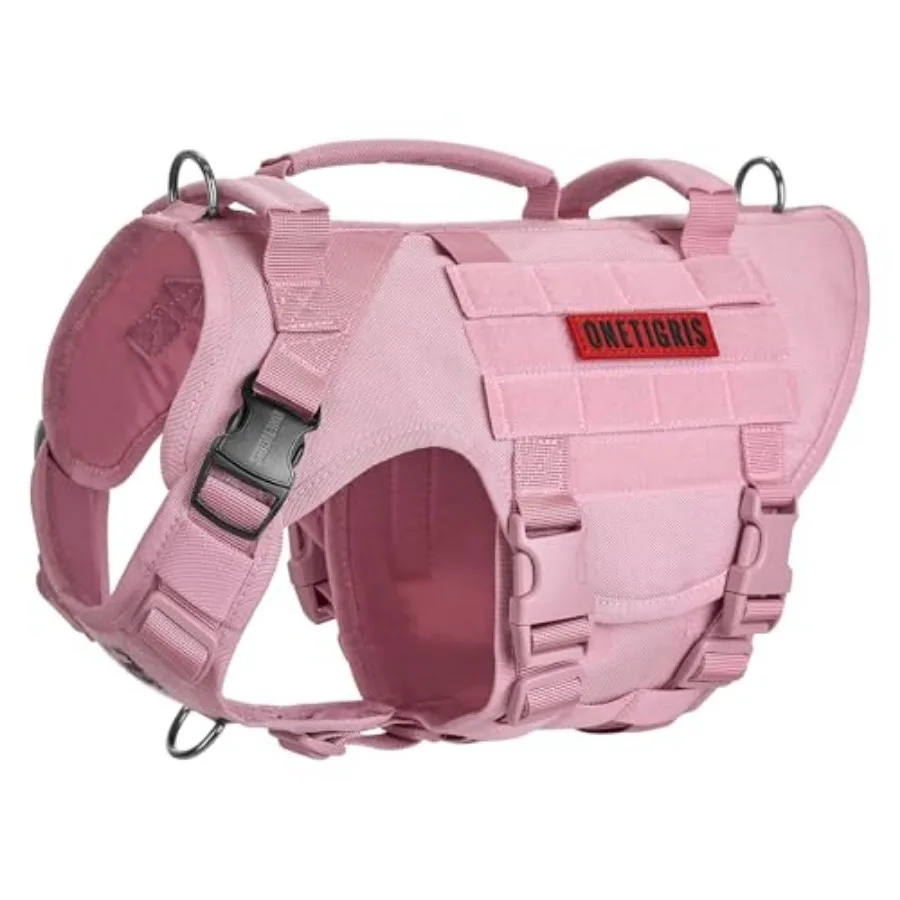arge Tactica Dog Harne, No Puing Adjutabe Dog Vet Harne, Heavy Duty Dog Harne with Hande, arge Hook and oop Pane for Patch
arge Tactica Dog Harne, No Puing Adjutabe Dog Vet Harne, Heavy Duty Dog Harne with Hande, arge Hook and oop Pane for Patch