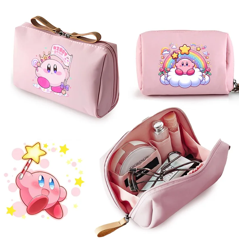 Kirbys Women Cosmetic Bag Cute Cartoon Anime Graphic Print Make Up Bag Fashion Portable Kawaii Makeup Pouch Birthday Party Gifts
Kirbys Women Cosmetic Bag Cute Cartoon Anime Graphic Print Make Up Bag Fashion Portable Kawaii Makeup Pouch Birthday Party Gifts