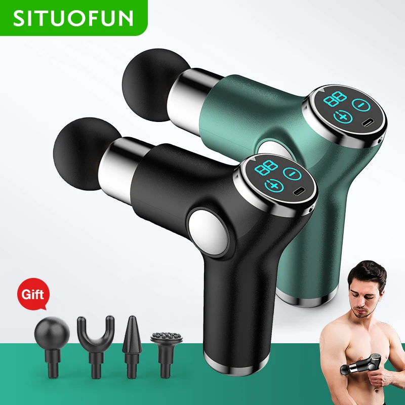 LCD Display Massage Gun Professional Deep Muscle Electric Massager Pain Relief Body Relaxation Neck Shoulder Fascial Gun
LCD Display Massage Gun Professional Deep Muscle Electric Massager Pain Relief Body Relaxation Neck Shoulder Fascial Gun