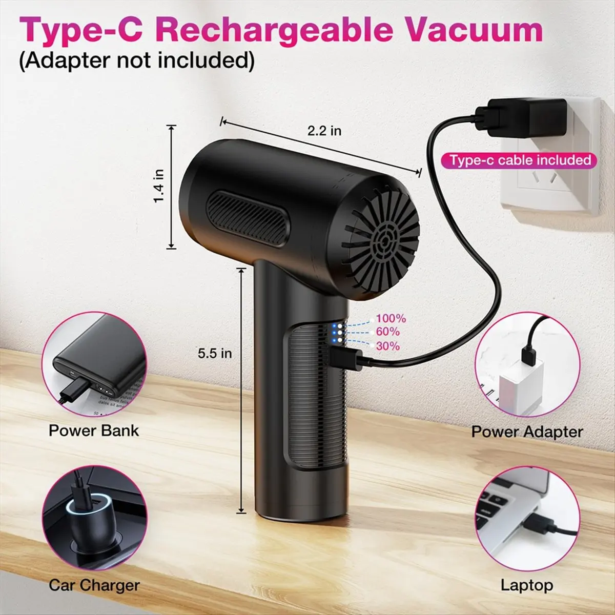 A36R Multipurpose Electric Duster and Air Blower,Compressed Air Cleaner for PC,Replace Compressed Air Cans for Deep Cleaning
A36R Multipurpose Electric Duster and Air Blower,Compressed Air Cleaner for PC,Replace Compressed Air Cans for Deep Cleaning