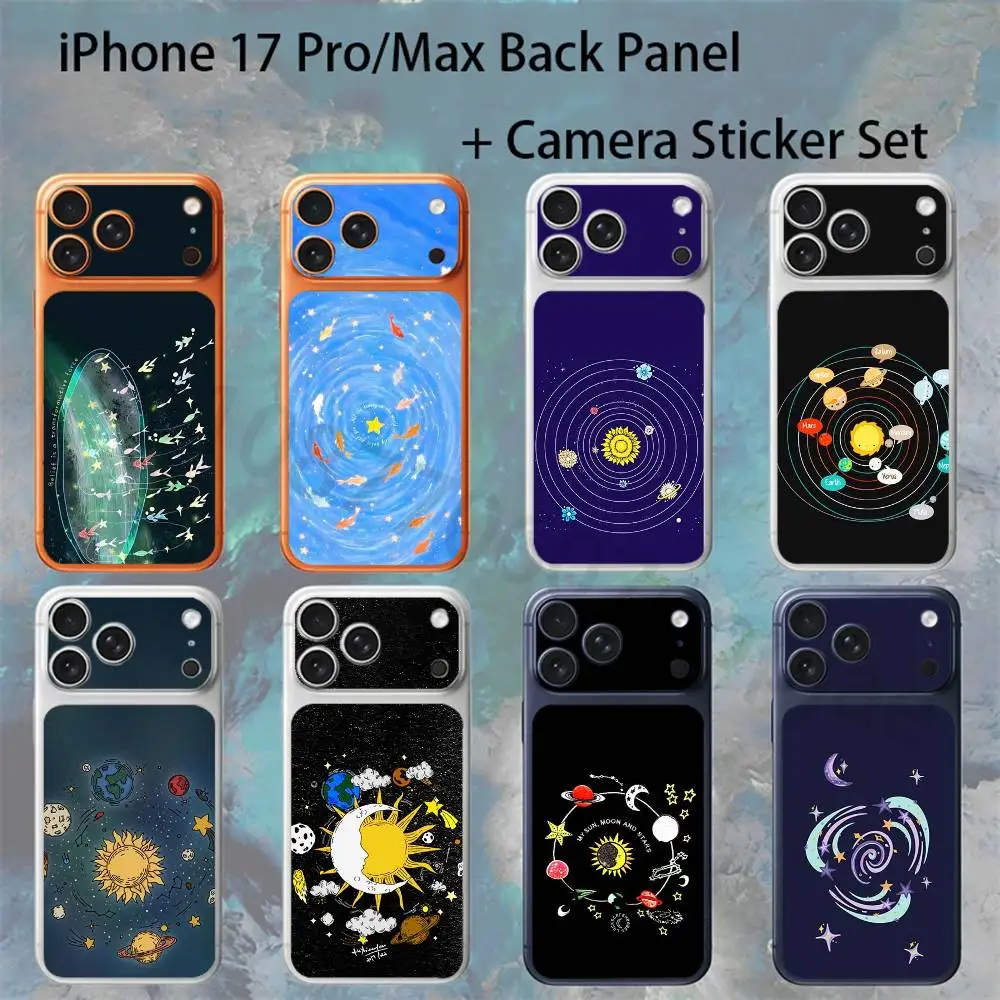 Milky Way Epoxy For iPhone 17pro/proMax Full body Back Cover Decal Skin Colorful Rear Protective Sticker Film
Milky Way Epoxy For iPhone 17pro/proMax Full body Back Cover Decal Skin Colorful Rear Protective Sticker Film