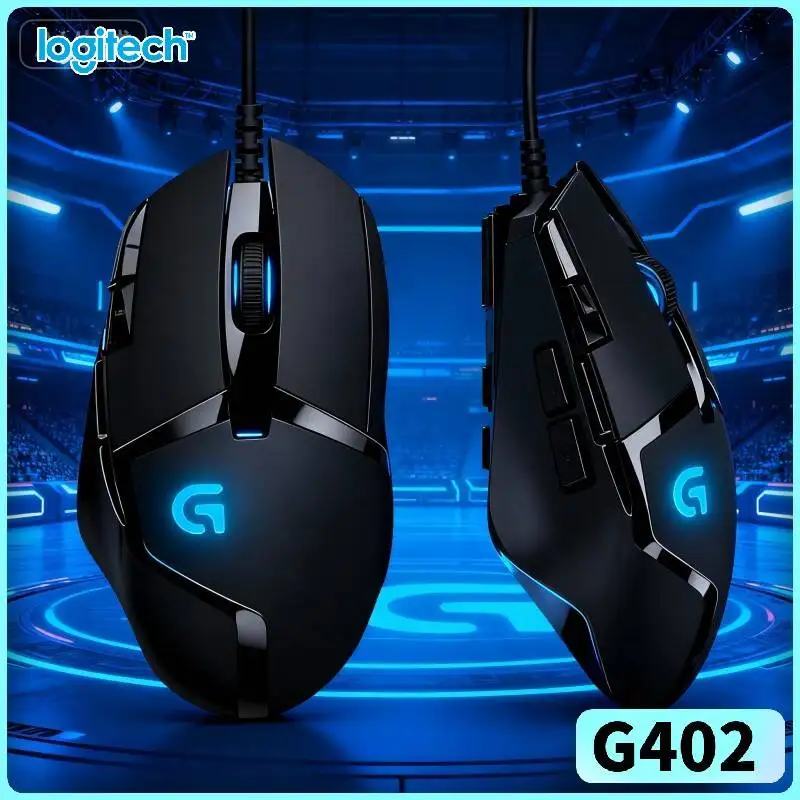 Проводная игровая мышь Logitech G402, 4000 DPI, с изменяемой на ходу настройкой, 8 кнопок, 500+ IPS, противоскользящий эргономичный дизайн
Проводная игровая мышь Logitech G402, 4000 DPI, с изменяемой на ходу настройкой, 8 кнопок, 500+ IPS, противоскользящий эргономичный дизайн