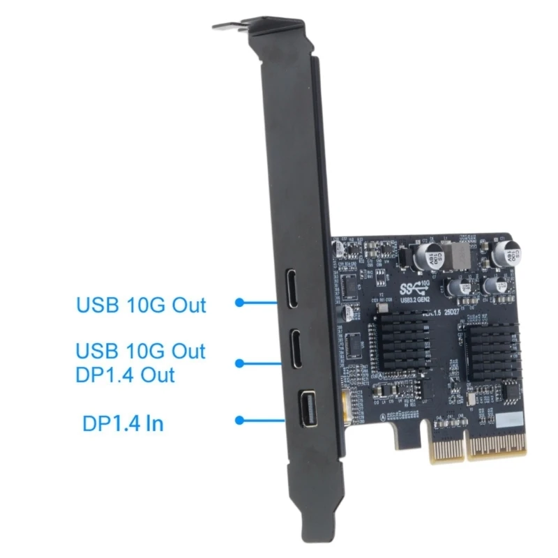 U55B Two USB Type C Expansion Card 10Gbps Transfer 4K Video Dock
U55B Two USB Type C Expansion Card 10Gbps Transfer 4K Video Dock